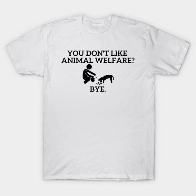 Animal Welfare Support T-Shirt by Statement-Designs